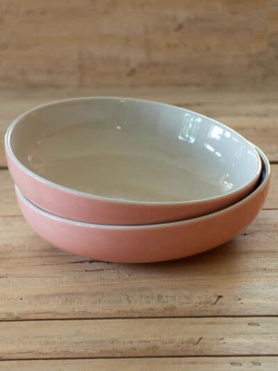Pastoral Shallow Bowls (Set of 2)